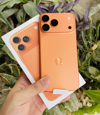 iPhone 17 Pro Max JV Cosmic Orange Brand New || Just Active 4 Days Ago