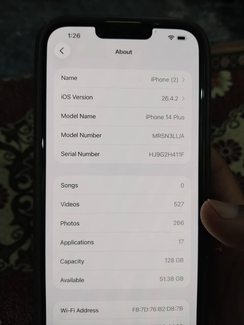 IPhone 14+ JV 5