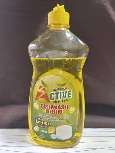 Active dishwash liquid  500ml