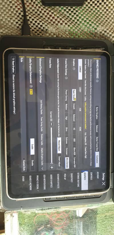 oppo pad 2 10.10 condition PUBG 120 fps 9500mah battery  king 