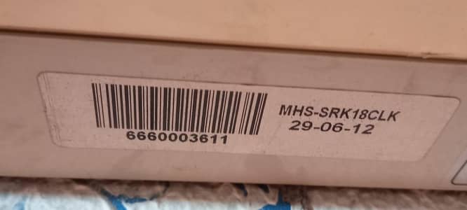 Mitsubishi Heavy Industries 1.5 Ton Split AC - Good Working Condition
