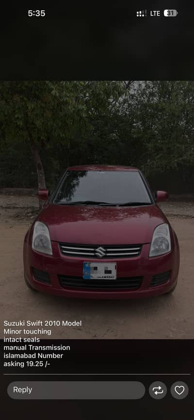 Suzuki swift doc