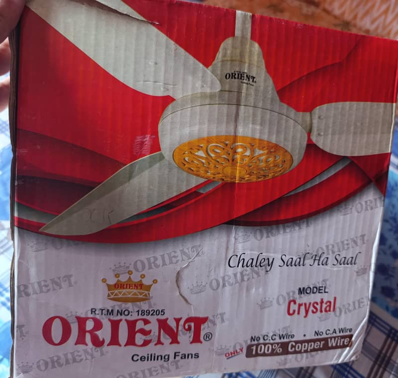 orient ceiling fan 0