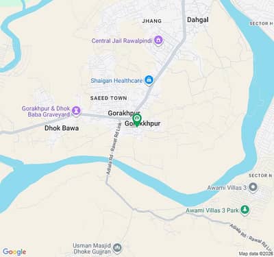 10 Marla plot near to main Adyala Road.