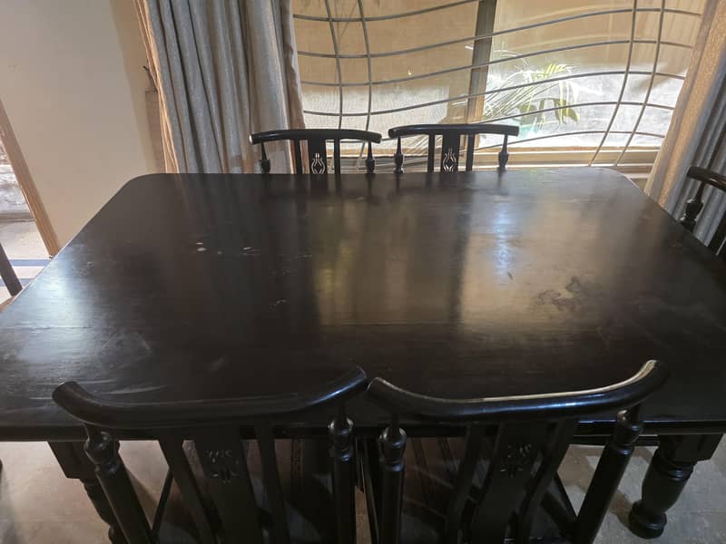 Solid Wood Dining Table 2