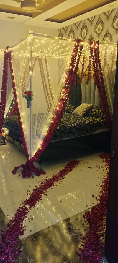 Room decore,car decoress, metress fo rent, Event Planners, Stage, Flow