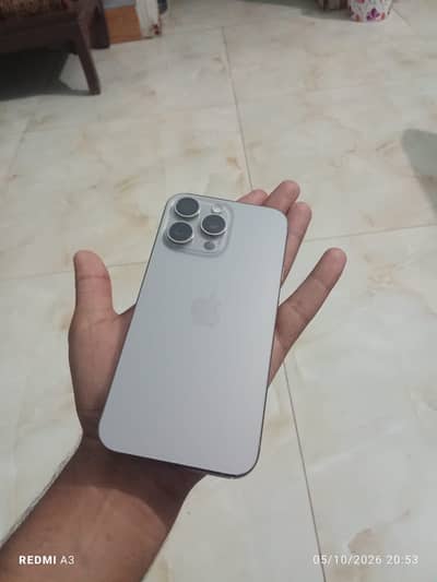 IPHONE 15 Pro Max First Hand Used