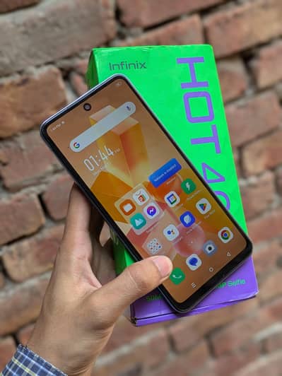 Infinix Hot 40i 8+8/256gb Mobile 4G / No oppo vivo tecno samsung huawi