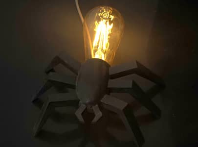 wooden lamp