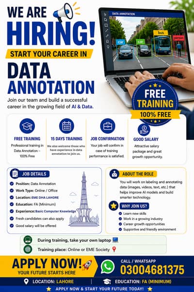 e are iring ata nnotation Job