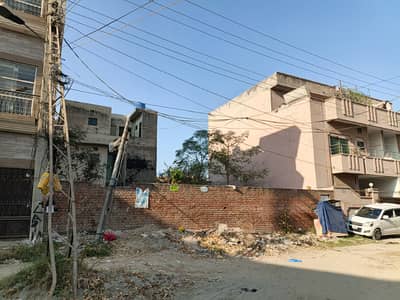 15 marla plot for sale in johar town A block near to Allah hu chowk