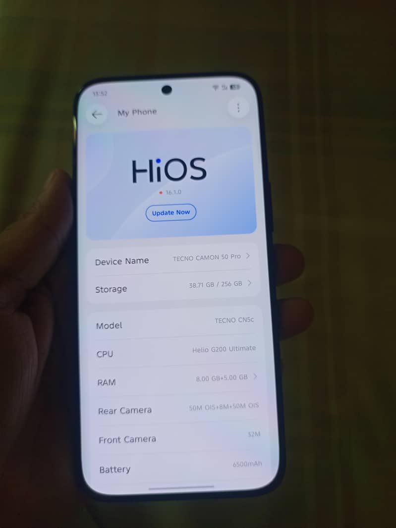 Tecno camon 50 pro 1