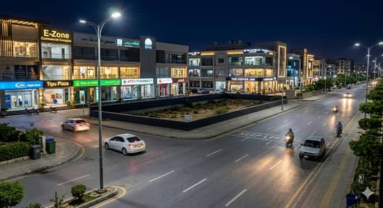 Premium Commercial Plot For Sale Peninsula Commercial Lane 01, DHA Phase VIII (Zone E)
