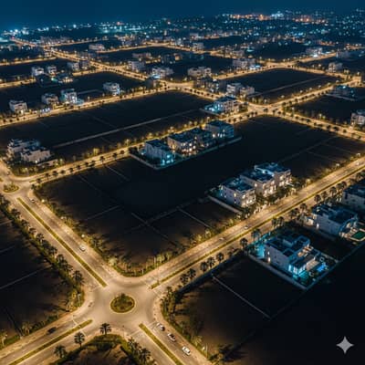 ULTRA-PRIME 4000 YARDS PLOT FOR SALE 25TH STREET, DHA PHASE VIII E ZONE IDEAL FOR LUXURY MANSION / COMMERCIAL INVESTMENT RARE OPPORTUNITY