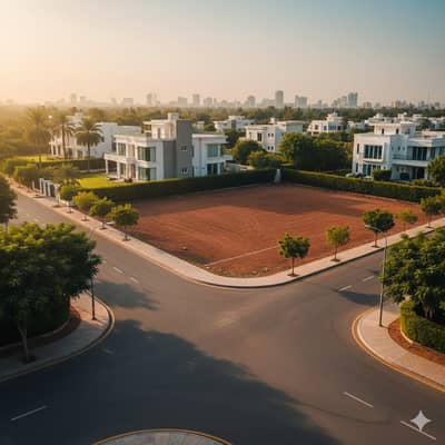 Ultra Prime Commercial Plot For Sale Main Khyaban-E-Shaheen, Phase VIII-A, DHA Karachi