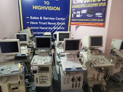 Refurb Japanese Grayscale / color Doppler & New / Used Chinese machi