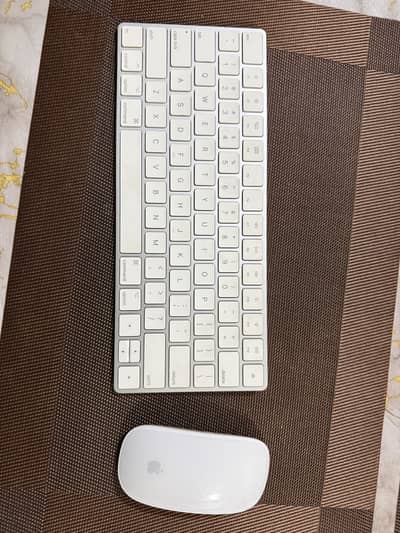 Apple Magic Keyboard and mouse