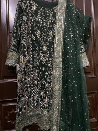 New Net Green dress