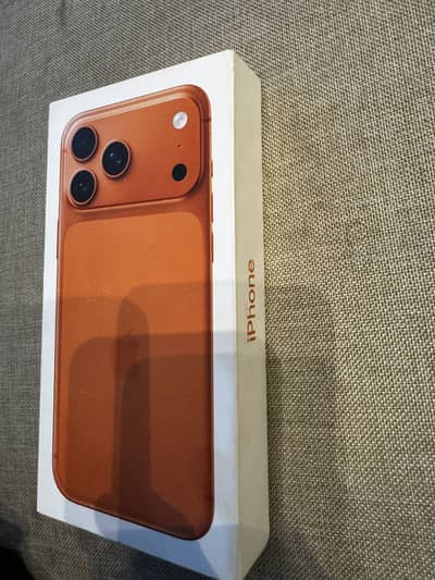 iPhone 17 pro max box pack new