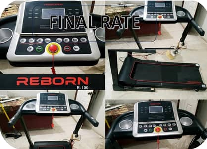 Reborn R-100 Electric Treadmill - Excellent Condition (Like New)