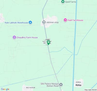 1 Kanal Agricultural Land For Sale In Beautiful Bedian Road