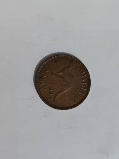 Australian penny Coin