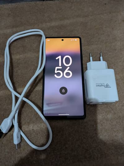 Pixel 6a with charger