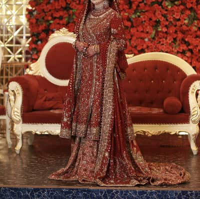 Inspired by Haris Shakeel bridal lehnga from FA Bridals Tariq road
