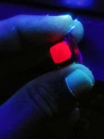 rare red ruby, natural yaqoot. from afganistan.