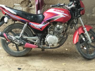 untied Red color us125 deluxe