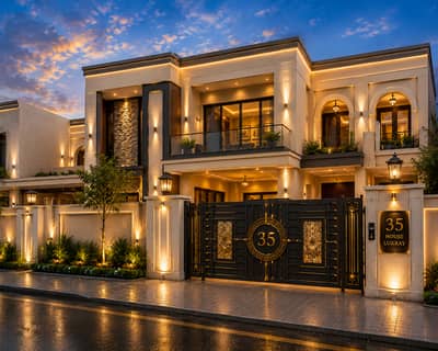Finishing Work Start Safari Homes For Sale in G6 Block Bahria Orchard Phase 04.