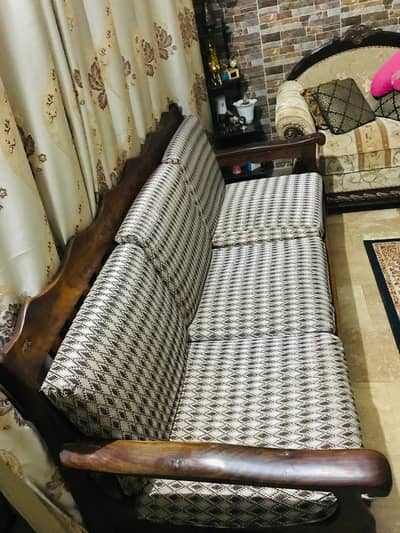 Sofa Set Shesham pure wood sale urgent