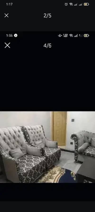 5 seater sofa set for sale freshed washed 9/10 condition