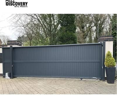 Automatic swing and sliding gate