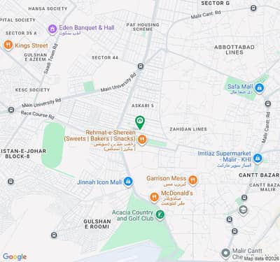 550 Sq. Yards Double Storey House Available for Sale in Phase 2, Malir Cantt