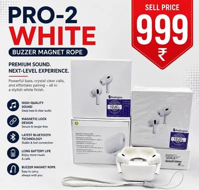 PRO-2 WHITE AIRPODS 