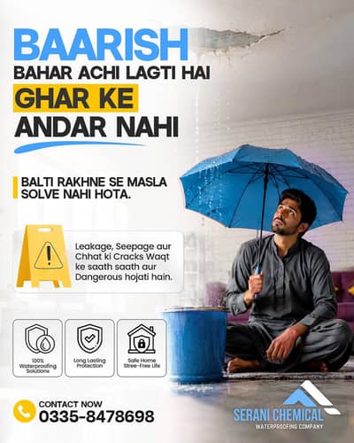 Roof Waterproofing & Heat Proofing | Roof Leakage Water Proofing