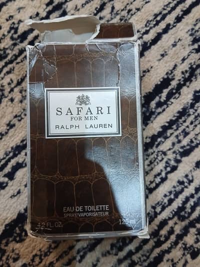 Safari for men Raulph Lauren Original 100% 125ml only 25ml used aprox