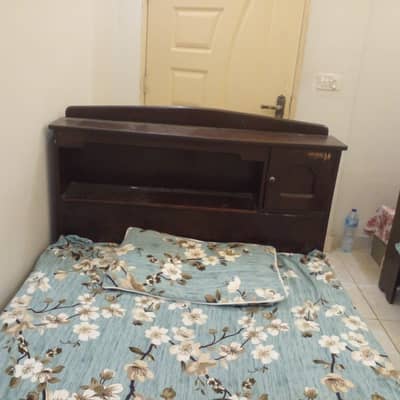 Bed wooden used condition