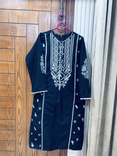 Batik Embroided formal wear