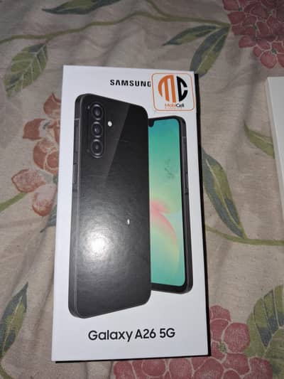 Samsung A26 5G 7th month warranty available