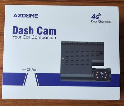 4G and Wifi, AZDOME C9 Pro dual-dash camera (Brand New)