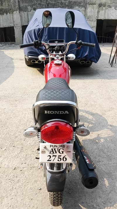 HONDA CG 125 GOLD EDITION MODEL 2024 ONLY 3700 KM DRIVEN