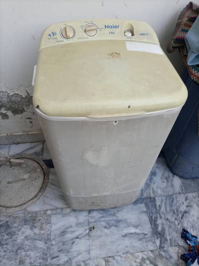haier washing machine