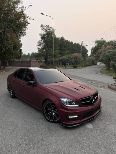 MERCEDES BENZ C200 C63 KITTED