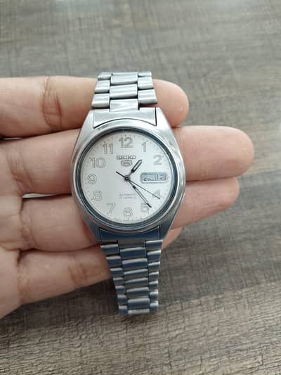 Seiko 5 watch ha working may