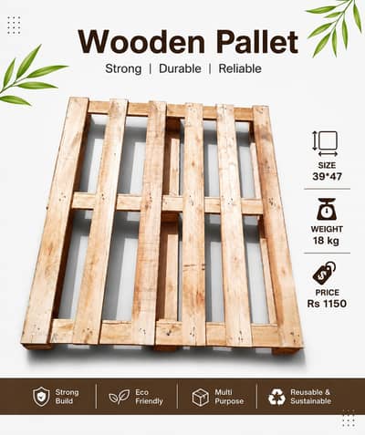 wooden pallets