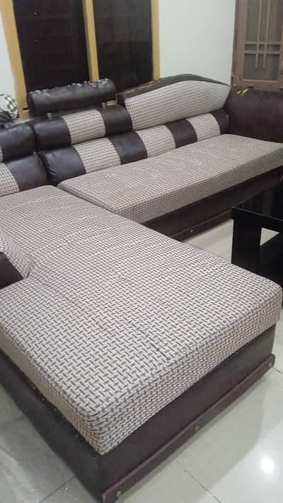L-shape Sofa set