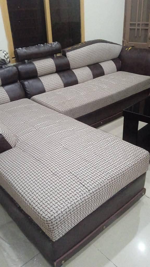 L-shape Sofa set 0