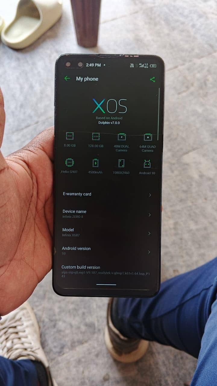 Infinix zero 8